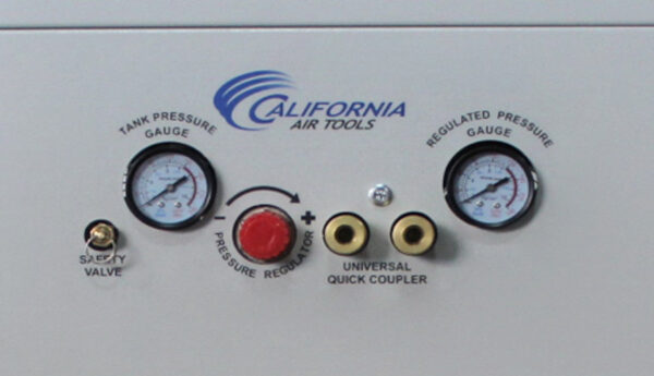 California Air Tools 10 Gal. 2.0 Hp Ultra Quiet & Oil-Free Air Compressor with 98% Air Drying System and Automatic Drain in Sound Proof Cabinet - Image 3