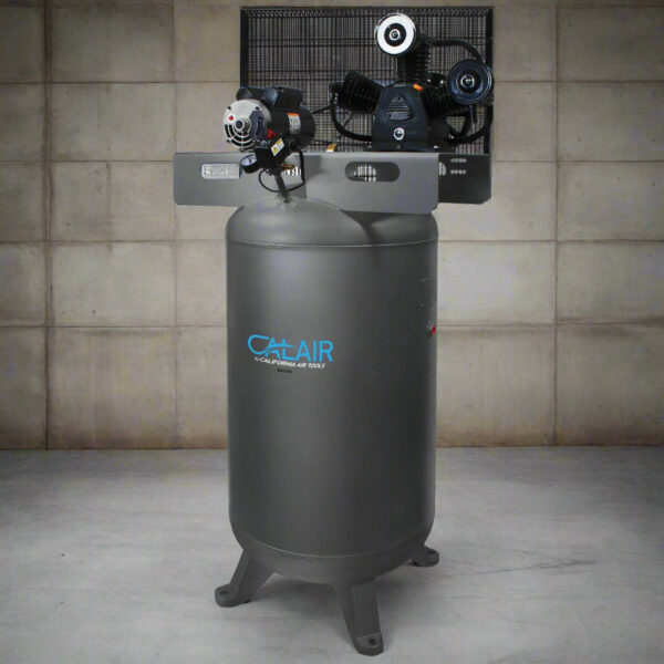 CALAIR 80 Gal 5.0 hp One-Stage Oil-Lubricated Belt Driven Air Compressor by California Air Tools
