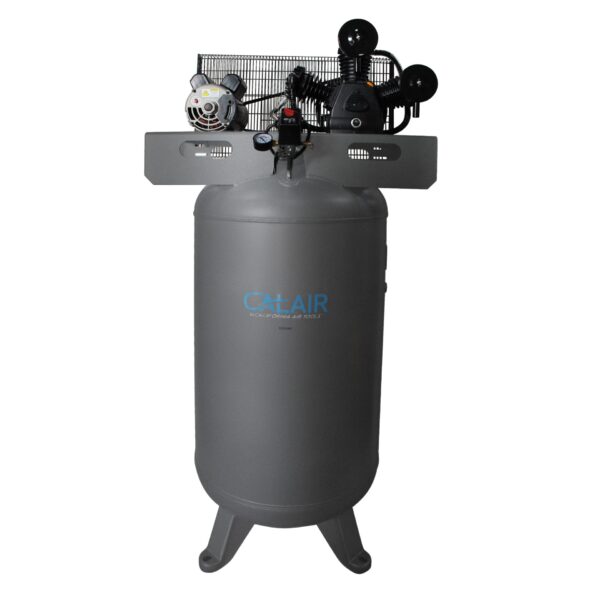 CALAIR 80 Gal 5.0 hp One-Stage Oil-Lubricated Belt Driven Air Compressor by California Air Tools - Image 5