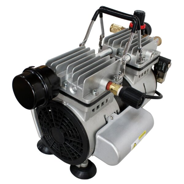 California Air Tools 1.0 Hp Tankless Ultra Quiet & Oil-Free Air Compressor with Power Pedal - Image 5