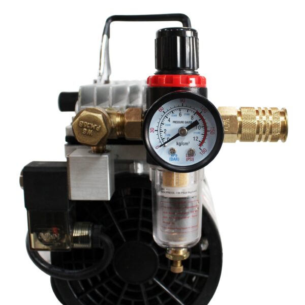 California Air Tools 1.0 Hp Tankless Ultra Quiet & Oil-Free Air Compressor with Power Pedal - Image 9