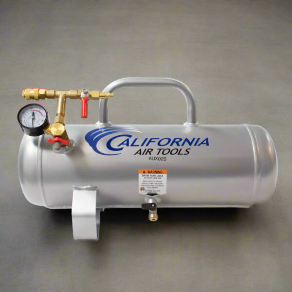 California Air Tools Portable 2 Gallon Steel Air Tank