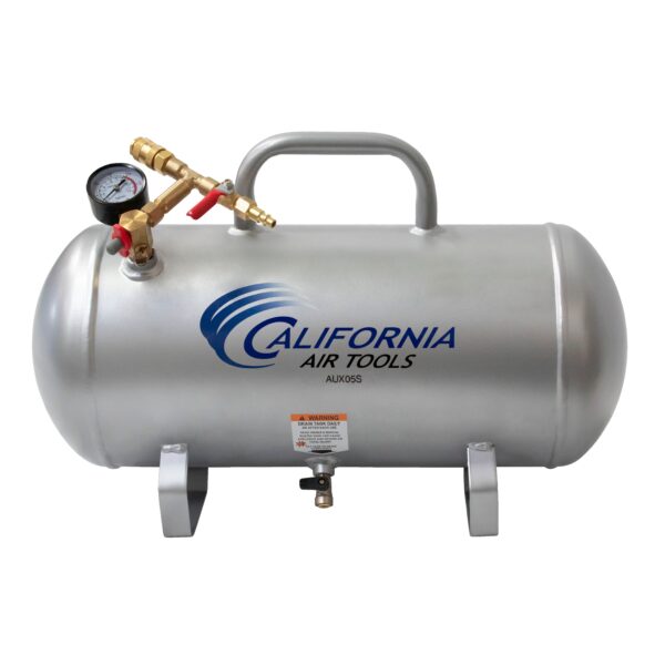 California Air Tools Portable 5 Gallon Steel Air Tank - Image 2