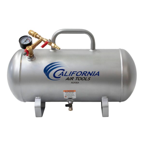 California Air Tools 5 Gallon Lightweight Portable Aluminum Air Tank - Image 2