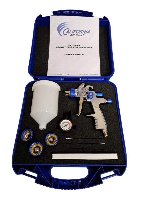 California Air Tools Spray Gun Kit 33000K LVLP - Image 12