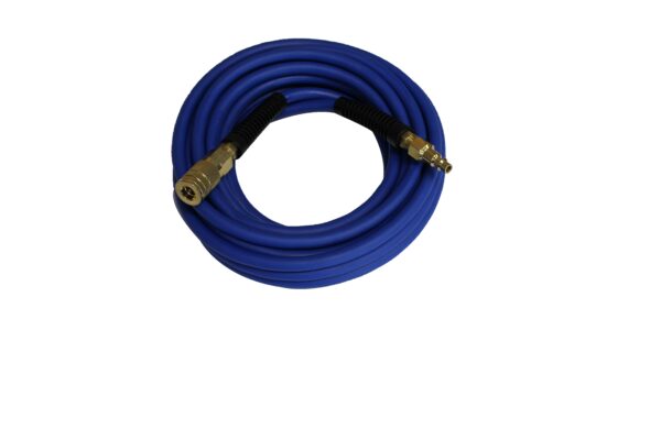 California Air Tools Hybrider Flex 1/4in 25ft Hybrid Air Hose with Quick Connect Air Fittings HFH25.25 - Image 5