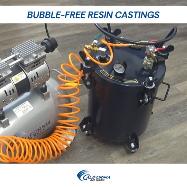 California Air Tools 5 Gallon Pressure Pot for Casting - Image 8