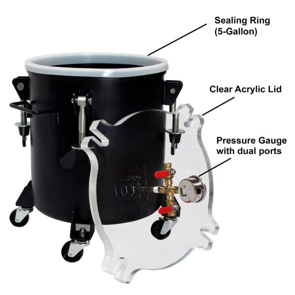 California Air Tools Pressure Pot Vacuum Kit - Image 6